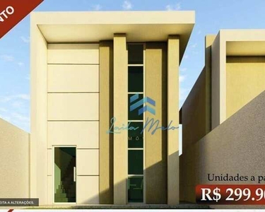 Duplex 3 suítes à venda, 92m² por R$ 329.900 - Coaçu - Eusébio/CE