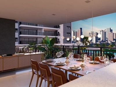 Apartamento alto padrão, cobertura duplex na Mooca, com 4 suítes e 3 vagas.