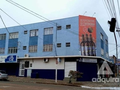 Apartamento com 1 quarto no edifício hartwig - bairro centro em ponta grossa