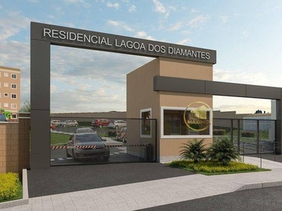 Apartamento com 2 dormitórios à venda, 41 m² por R$ 196.000,00 - Lundceia - Lagoa Santa/MG