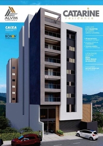 Apartamento com 2 dormitórios à venda, 51 m² por R$ 292.857 - Santa Catarina - Juiz de For