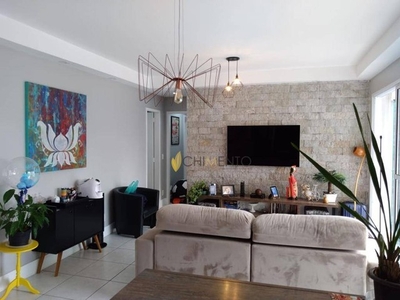 Apartamento com 2 dormitórios à venda, 65 m² por R$ 870.000 - Santo Amaro - São Paulo/SP