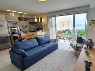 Apartamento Duplex com vista praia à Venda em Parque Enseada Guaruja-SP