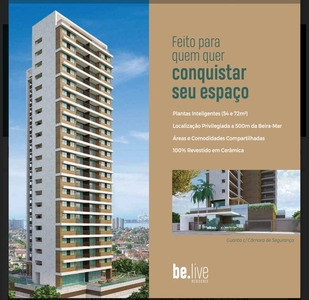 Apartamento para venda com 54 metros quadrados com 2 quartos em Mucuripe - Fortaleza - Cea