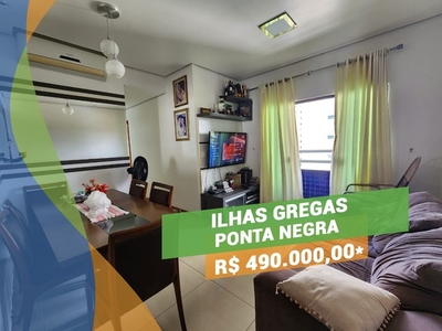 Apartamento para venda com 94 metros quadrados com 3 quartos em Ponta Negra - Manaus - AM