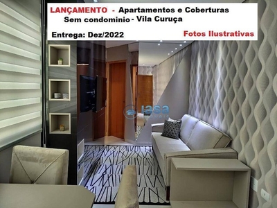 Cobertura à venda, 50 m² por R$ 460.000,00 - Vila Curuçá - Santo André/SP