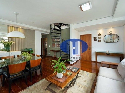 Cobertura com 4 dormitórios à venda, 244 m² por R$ 1.200.000,00 - Anchieta - Belo Horizont