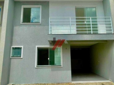 Casa com 2 quartos à venda na rua rio belém, 64, iguaçu, fazenda rio grande por r$ 290.000