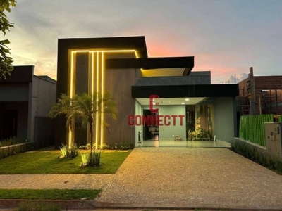 Casa com 3 dormitórios à venda, 166 m² por r$ 1.278.000,00 - vivendas da mata - portal paineiras - ribeirão preto/sp
