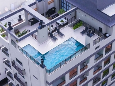 Edificio sunny flats com rooftop e piscina, apartamento à venda em bombas, bombi