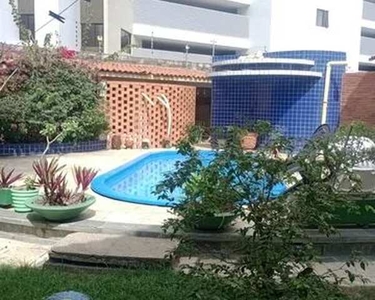 Aluguel comercial, 200 metros do mar, 240 m2, 4 qts, piscina em Cabo Branco - João Pessoa