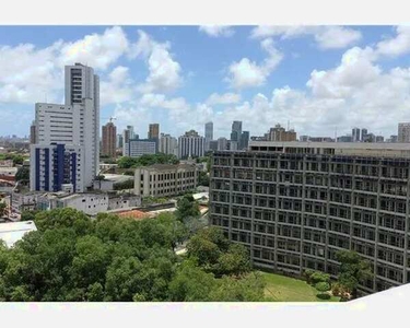 Apartamento com 1 dormitório para alugar, 34 m² por R$ 2.100,02/mês - Santo Amaro - Recife