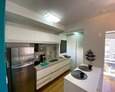 Apartamento com 1 dormitório para alugar, 36 m² por R$ 4.284,00/mês - Brooklin Paulista