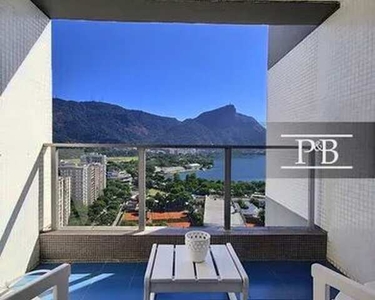 Apartamento com 1 dormitório para alugar, 61 m² por R$ 9.431,77/mês - Leblon - Rio de Jane
