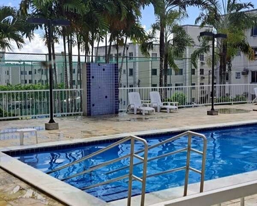 Apartamento em Nova Parnamirim (50 m², 2/4, taxas inclusas, Cond. Jangadas