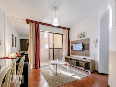 Apartamento para aluguel - batel, 1 quarto, 40 m² - curitiba