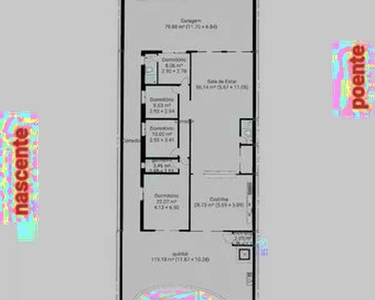 Casa na Marambaia conjunto Euclides Figueiredo, 4 Quartos e Piscina com Churrasqueira