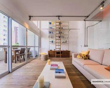 Loft com 1 dormitório, 74 m² - venda por R$ 1.850.000,00 ou aluguel por R$ 13.190,08/mês