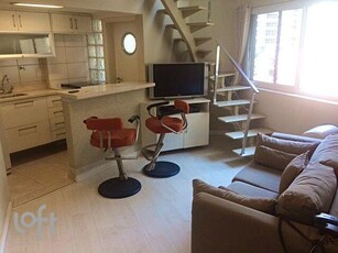 Apartamento à venda em Moema Pássaros com 45 m², 1 quarto, 1 vaga