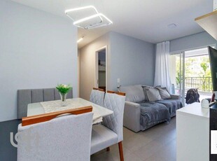 Apartamento à venda em Santo Amaro com 86 m², 2 quartos, 1 suíte, 2 vagas