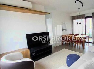 Apartamento MOBILIADO 74m² - Pinheiros