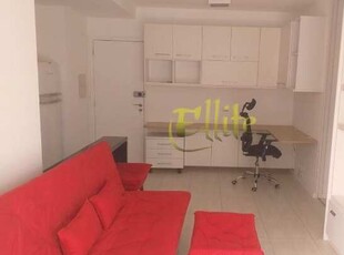 Apartamento com 01 dormitório para locação na Rua Sansão Alves dos Santos na região do Bro