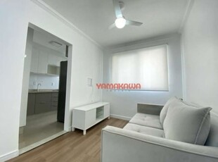 Apartamento com 1 dormitório à venda, 46 m² por r$ 350.000,00 - tatuapé - são paulo/sp