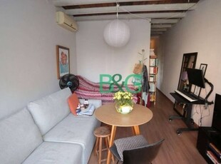 Apartamento com 1 dormitório para alugar, 50 m² por r$ 3.000/mês - moema - são paulo/sp