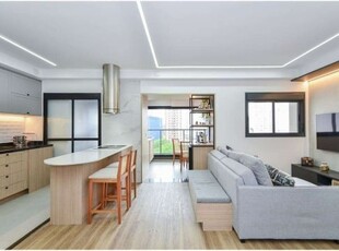 Apartamento com 1 quarto à venda na rua professor doutor josé da cruz, 148, jardim das acacias, são paulo, 61 m2 por r$ 950.000
