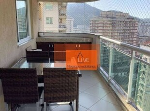 Apartamento com 2 dormitórios à venda, 70 m² por r$ 590.000,00 - santa rosa - niterói/rj