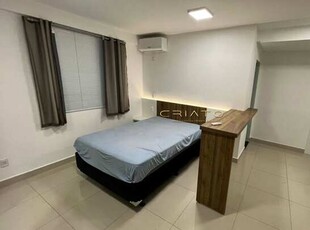 Apartamento mobiliado com 1 dormitório para alugar, 25 m² por R$ 1.200/mês - Cid