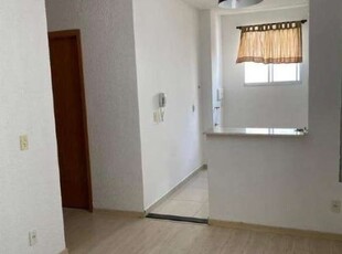 Apartamento no bongue com 44 m², 2 dormitórios com uma vaga de garagem.