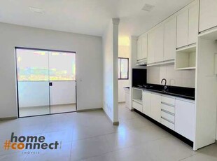 Apartamento novo com 93m², 1 suíte + 2 quartos no bairro Iririú para locação por R$ 2.100