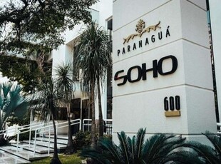 Ed. paranaguá soho - apartamento para locação com 1 suíte, 1 vaga de garagem - centro, londrina, p