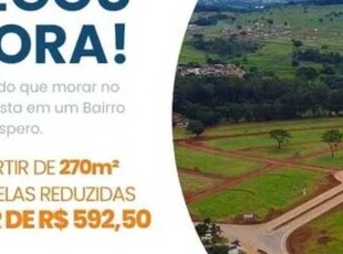 Lote Parcelado à Venda no Parque Água Azul em Gianira - GO