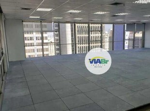 Sala Conjunto Comercial FIESP Metrô Trianon MASP Para Alugar, 167 m² por R$ 19.169/mês