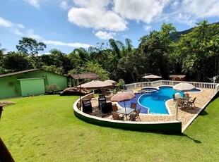 SITIO EM UBATUBA COM PISCINA E LAGO P/PESCAR