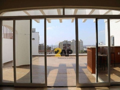 Cobertura com 3 dormitórios, 520 m² - venda por r$ 720.000,00 ou aluguel por r$ 11.000,00/mês - morumbi - são paulo/sp
