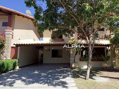 Alphaville Fortaleza casa para venda possui 410m² com 5 quartos em Cararu - Eusébio - CE