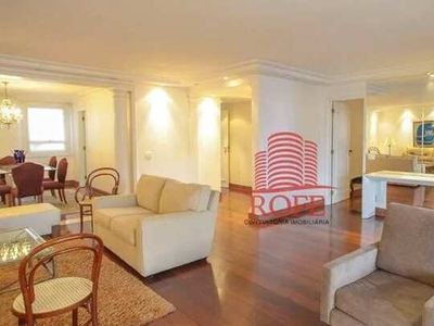 Apartamento 237 m² Mobiliado com 3 suites + sala de TV à venda ou locação no Campo Belo