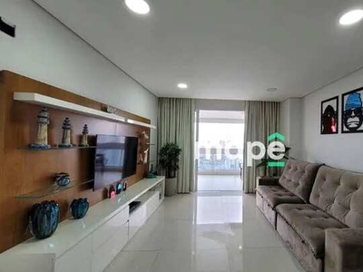 Apartamento com 1 dormitório para alugar, 106 m² por R$ 8.000,00/mês - Aparecida - Santos