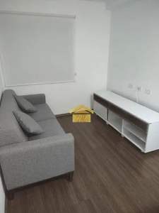 Apartamento com 1 dormitório para alugar, 40 m² por R$ 3.548,00/mês - Campo Belo - São Pau