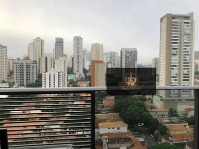 Apartamento com 1 dormitório para alugar, 41 m² por R$ 5.311/mês - Brooklin - São Paulo/SP