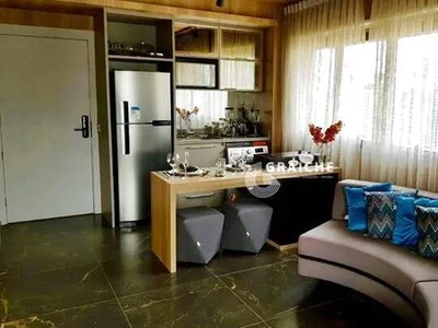 Apartamento com 1 dormitório para alugar, 48 m² por R$ 10.750/mês - Itaim Bibi - São Paulo