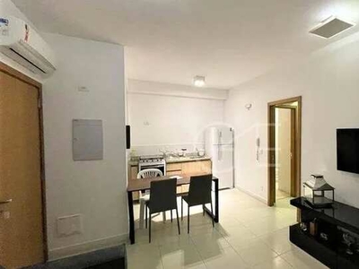 Apartamento com 1 dormitório para alugar, 50 m² por R$ 3.500,00/mês - Boqueirão - Santos/S