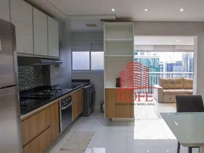Apartamento com 1 dormitório para alugar, 54 m² por R$ 13.800,00/mês - Vila Nova Conceição