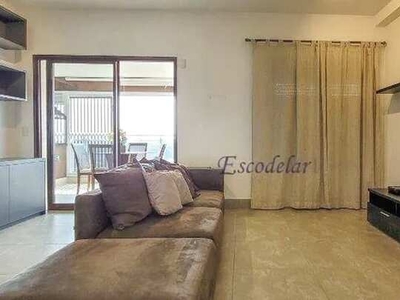 Apartamento com 1 dormitório para alugar, 73 m² por R$ 11.132,00/mês - Pinheiros - São Pau