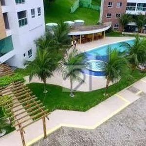 Apartamento com 1 suite para alugar, 55 m² - Capim Macio - Natal/RN