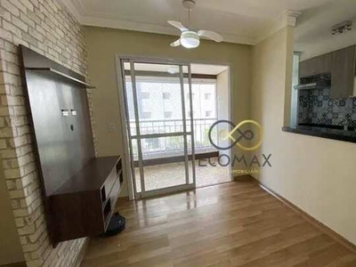 Apartamento com 2 dormitórios para alugar, 50 m² por R$ 2.650,00/mês - Vila Augusta - Guar