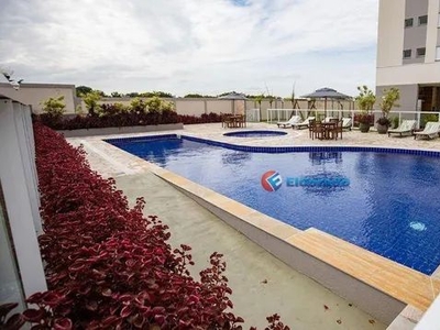 Apartamento com 2 dormitórios para alugar, 56 m² por R$ 1.850,00/mês - Jardim das Colinas